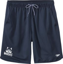 Speedo Men's Woven Casual Short, Navy